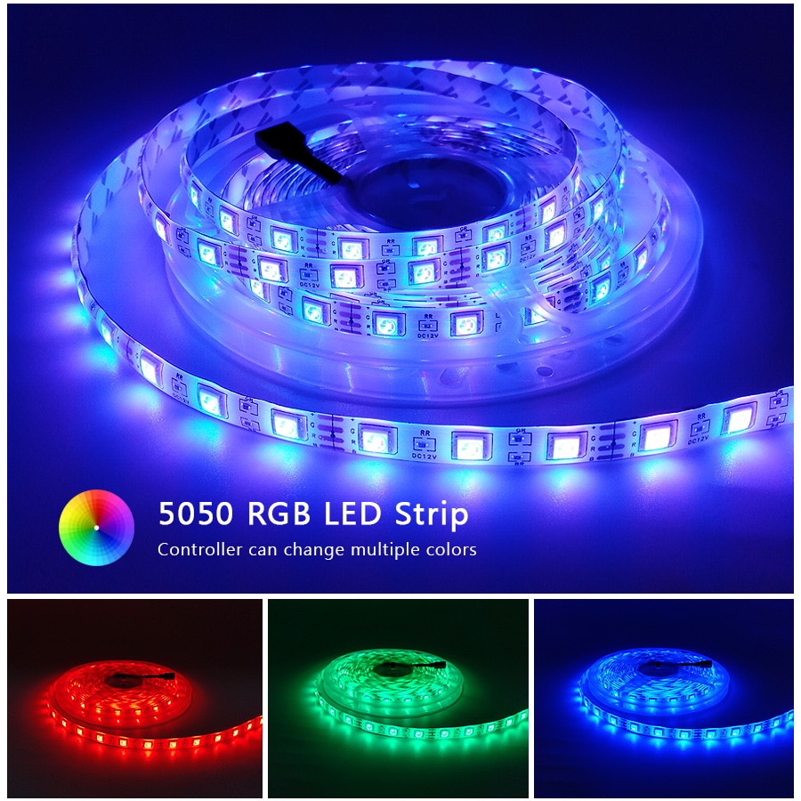 RGB 300 LED Ʈ Ʈ, 5050 SMD 2835 ȭƮ, ..